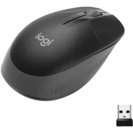 Мышь Logitech M190 черный/темно-серый оптическая 1000dpi беспров. USB 2but (910-005905/910-005902)
