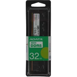 Память DDR5 32Gb 4800MHz A-Data AD5U480032G-S RTL PC5-38400 CL40 DIMM 288-pin 1.1В single rank Ret