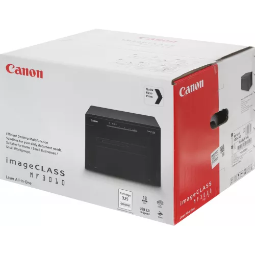 МФУ лазерный Canon imageClass MF3010 (Азия) (5252B007/5252B008/5252B011) A4 черный