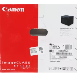 МФУ лазерный Canon imageClass MF3010 (Азия) (5252B007/5252B008/5252B011) A4 черный