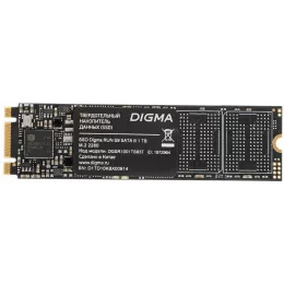 Накопитель SSD Digma SATA-III 1TB DGSR1001TS93T Run S9 M.2 2280