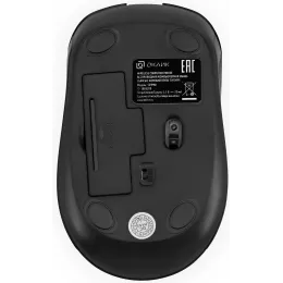Мышь Оклик 509MW black черный оптическая 1600dpi беспров. USB для ноутбука 4but (1885208)