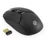 Мышь Оклик 509MW black черный оптическая 1600dpi беспров. USB для ноутбука 4but (1885208)