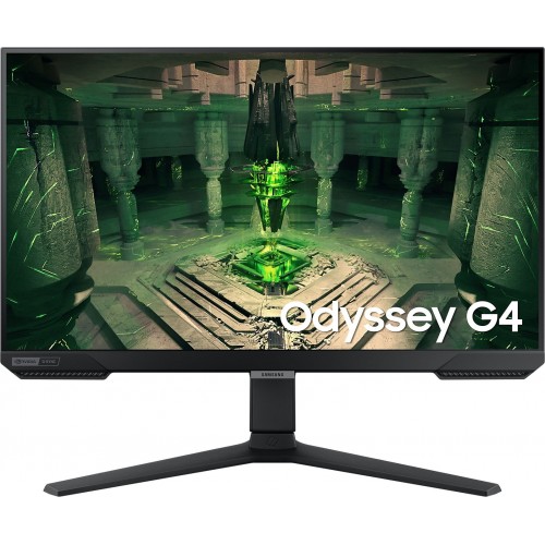 Монитор Samsung 25" Odyssey G4 S25BG400EI черный IPS LED 16:9 HDMI полуматовая HAS Piv 400cd 178гр/178гр 1920x1080 240Hz G-Sync FreeSync Premium DP FHD 4.5кг