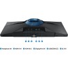 Монитор Samsung 25" Odyssey G4 S25BG400EI черный IPS LED 16:9 HDMI полуматовая HAS Piv 400cd 178гр/178гр 1920x1080 240Hz G-Sync FreeSync Premium DP FHD 4.5кг