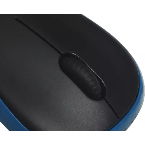 Мышь Logitech M185 черный/синий оптическая 1000dpi беспров. USB для ноутбука 2but (910-002632)