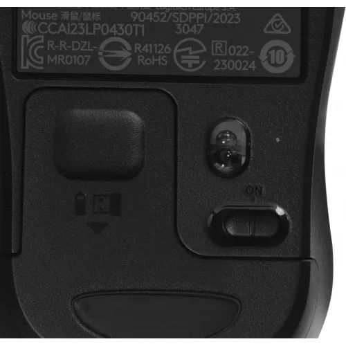Мышь Logitech M185 черный/синий оптическая 1000dpi беспров. USB для ноутбука 2but (910-002632)