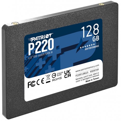 Накопитель SSD Patriot SATA-III 128GB P220S128G25 P220 2.5"