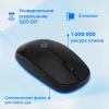 Клавиатура + мышь Оклик S255W клав:черный мышь:черный USB беспроводная Multimedia (1909361)