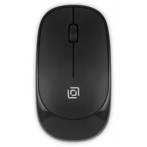 Клавиатура + мышь Оклик S255W клав:черный мышь:черный USB беспроводная Multimedia (1909361)
