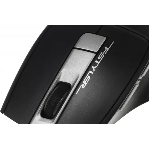 Мышь A4Tech Fstyler FG35S серый/черный оптическая 2000dpi silent беспров. USB 5but (FG35S USB GREY)