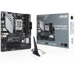 Материнская плата Asus PRIME B650M-A WIFI II Socket AM5 AMD B650 4xDDR5 mATX AC`97 8ch(7.1) 2.5Gg RAID+VGA+HDMI+DP