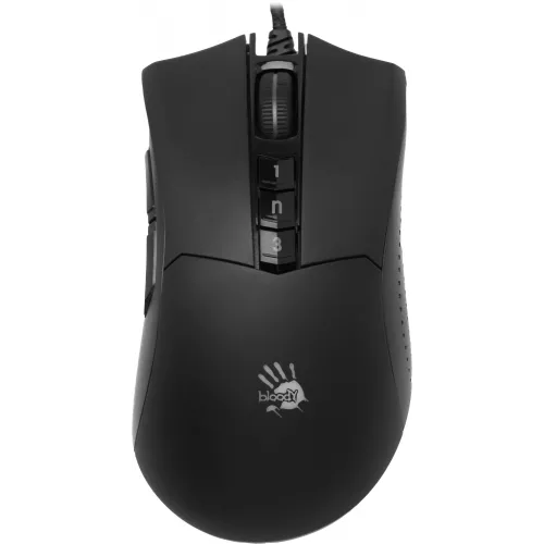 Мышь A4Tech Bloody P90s черный оптическая 8000dpi USB 7but (P90S STONE BLACK)