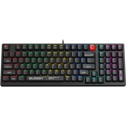 Клавиатура A4Tech S98 механическая черный USB for gamer LED (S98 BLACK) кабель 1.8м