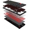 Клавиатура A4Tech S98 механическая черный USB for gamer LED (S98 BLACK) кабель 1.8м