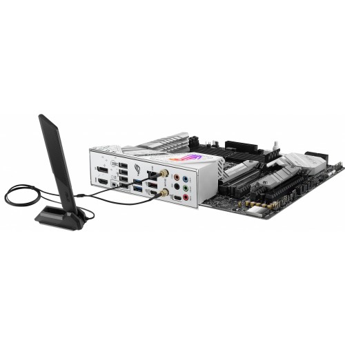 Материнская плата Asus ROG STRIX B760-G GAMING WIFI Soc-1700 Intel B760 4xDDR5 mATX AC`97 8ch(7.1) 2.5Gg RAID+HDMI+DP