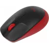 Мышь Logitech M190 черный/красный оптическая 1000dpi беспров. USB 2but (910-005926)