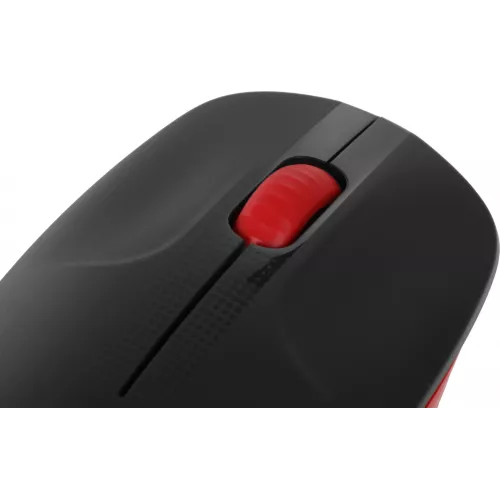 Мышь Logitech M190 черный/красный оптическая 1000dpi беспров. USB 2but (910-005926)