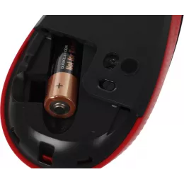 Мышь Logitech M190 черный/красный оптическая 1000dpi беспров. USB 2but (910-005926)