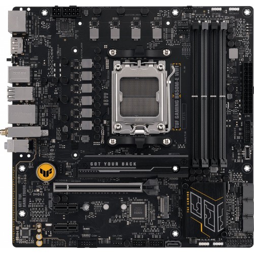 Материнская плата Asus TUF GAMING B650M-E WIFI Socket AM5 AMD B650 4xDDR5 mATX AC`97 8ch(7.1) 2.5Gg RAID+HDMI+DP