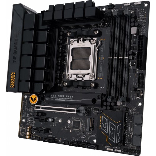 Материнская плата Asus TUF GAMING B650M-E WIFI Socket AM5 AMD B650 4xDDR5 mATX AC`97 8ch(7.1) 2.5Gg RAID+HDMI+DP
