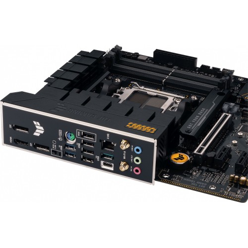 Материнская плата Asus TUF GAMING B650M-E WIFI Socket AM5 AMD B650 4xDDR5 mATX AC`97 8ch(7.1) 2.5Gg RAID+HDMI+DP