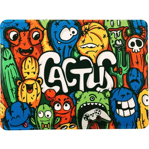 Коврик для мыши Cactus Colorful Cacti 400x300x3мм (CS-MP-PRO07XL)