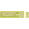Клавиатура + мышь Acer OCC205 клав:зеленый/желтый мышь:зеленый/желтый USB беспроводная slim Multimedia (ZL.ACCEE.00E)