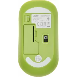 Клавиатура + мышь Acer OCC205 клав:зеленый/желтый мышь:зеленый/желтый USB беспроводная slim Multimedia (ZL.ACCEE.00E)