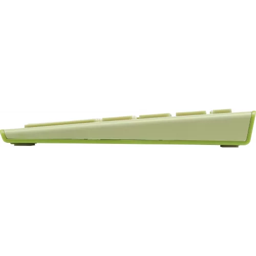 Клавиатура + мышь Acer OCC205 клав:зеленый/желтый мышь:зеленый/желтый USB беспроводная slim Multimedia (ZL.ACCEE.00E)