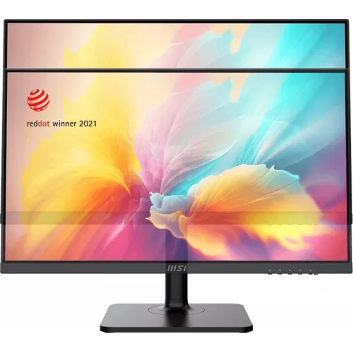 Монитор MSI 23.8" Modern MD2412P черный IPS LED 1ms 16:9 HDMI M/M матовая HAS Piv 300cd 178гр/178гр 1920x1080 100Hz FreeSync FHD USB 4.65кг