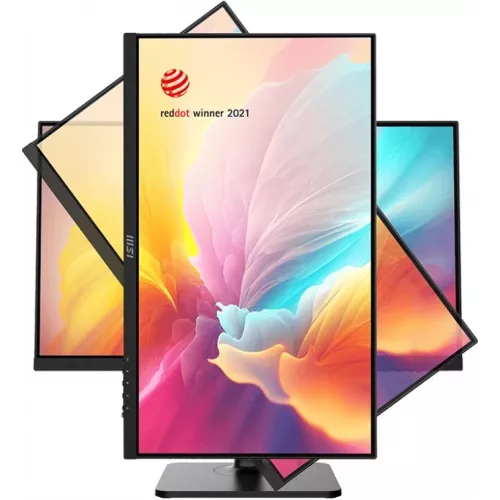 Монитор MSI 23.8" Modern MD2412P черный IPS LED 1ms 16:9 HDMI M/M матовая HAS Piv 300cd 178гр/178гр 1920x1080 100Hz FreeSync FHD USB 4.65кг