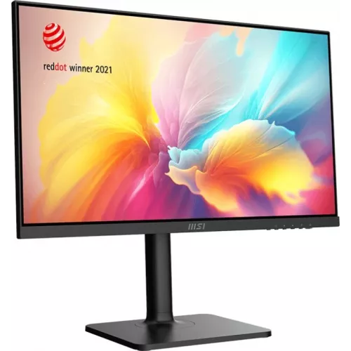 Монитор MSI 23.8" Modern MD2412P черный IPS LED 1ms 16:9 HDMI M/M матовая HAS Piv 300cd 178гр/178гр 1920x1080 100Hz FreeSync FHD USB 4.65кг