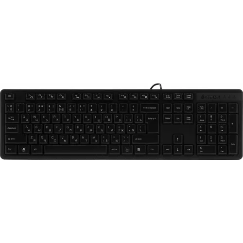 Клавиатура + мышь A4Tech KR-3330S клав:черный мышь:черный USB