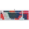Клавиатура A4Tech S98 Sports механическая синий/белый USB for gamer LED (S98 SPORTS NAVY BLMS RED PLUS) кабель 1.8м