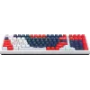Клавиатура A4Tech S98 Sports механическая синий/белый USB for gamer LED (S98 SPORTS NAVY BLMS RED PLUS) кабель 1.8м