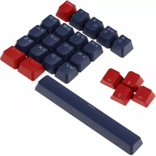 Клавиатура A4Tech S98 Sports механическая синий/белый USB for gamer LED (S98 SPORTS NAVY BLMS RED PLUS) кабель 1.8м