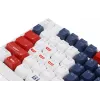 Клавиатура A4Tech S98 Sports механическая синий/белый USB for gamer LED (S98 SPORTS NAVY BLMS RED PLUS) кабель 1.8м