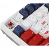 Клавиатура A4Tech S98 Sports механическая синий/белый USB for gamer LED (S98 SPORTS NAVY BLMS RED PLUS) кабель 1.8м