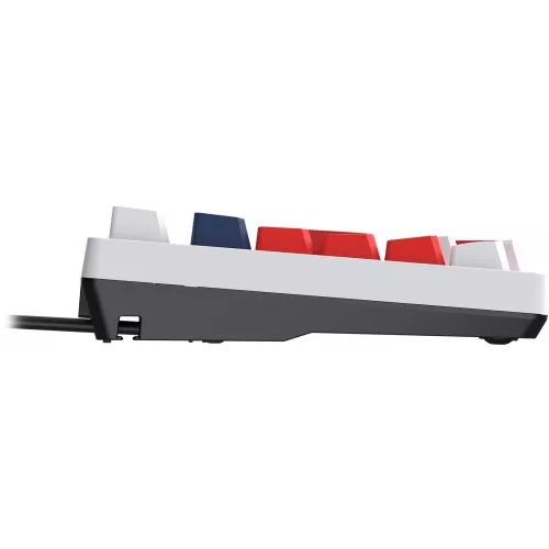 Клавиатура A4Tech S98 Sports механическая синий/белый USB for gamer LED (S98 SPORTS NAVY BLMS RED PLUS) кабель 1.8м