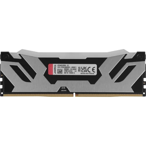 Память DDR5 32GB 6400MHz Kingston KF564C32RSA-32 Fury Renegade XMP RGB RTL Gaming PC5-51200 CL32 DIMM 288-pin 1.4В quad rank с радиатором Ret