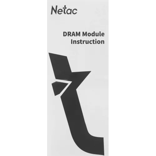 Память DDR4 8GB 2666MHz Netac NTSDD4P26SP-08B Shadow RTL Gaming PC4-21300 CL19 DIMM 288-pin 1.2В с радиатором Ret