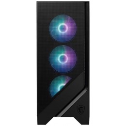 Корпус MSI MAG FORGE 320R черный без БП ATX 5x120mm 2xUSB3.1 audio bott PSU