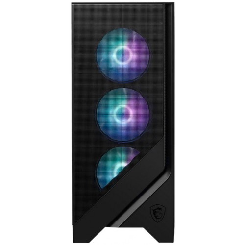 Корпус MSI MAG FORGE 320R черный без БП ATX 5x120mm 2xUSB3.1 audio bott PSU