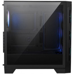 Корпус MSI MAG FORGE 320R черный без БП ATX 5x120mm 2xUSB3.1 audio bott PSU