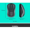 Клавиатура + мышь Logitech MK270 клав:черный мышь:черный USB беспроводная Multimedia (920-003381)