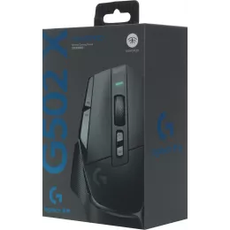 Мышь Logitech G502 X Lightspeed черный оптическая 25600dpi беспров. USB 13but (910-006185)