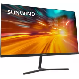 Монитор SunWind 23.8" SM-24FI401 черный IPS LED 1ms 16:9 HDMI матовая 250cd 178гр/178гр 1920x1080 180Hz G-Sync FreeSync DP FHD 2.79кг