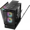 Корпус Formula Crystal Z8 черный без БП ATX 11x120mm 4x140mm 1xUSB3.0 audio bott PSU