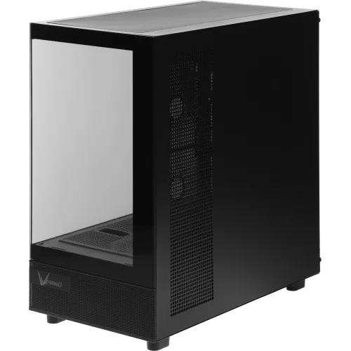 Корпус Formula Crystal Z8 черный без БП ATX 11x120mm 4x140mm 1xUSB3.0 audio bott PSU